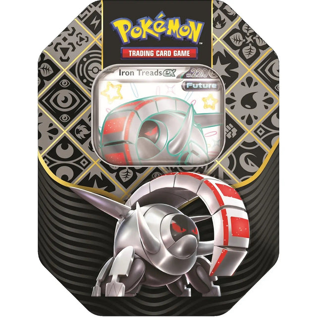 Pokemon - Scarlet & Violet - Paldean Fates Tin - Shiny Iron Treads Ex - My Store