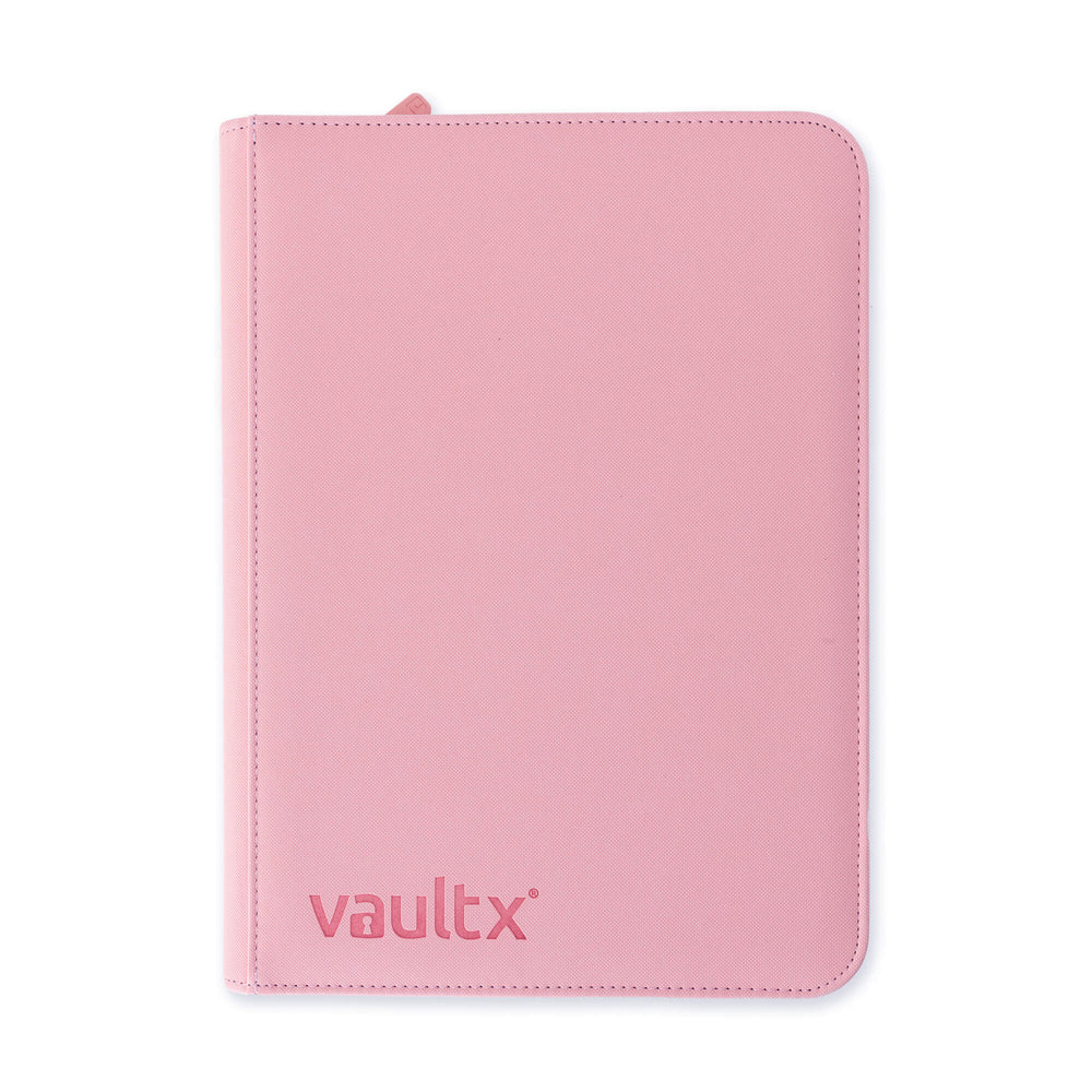 Vault X - 9-Pocket Exo-Tec® - Zip Binder - Just Pink - My Store