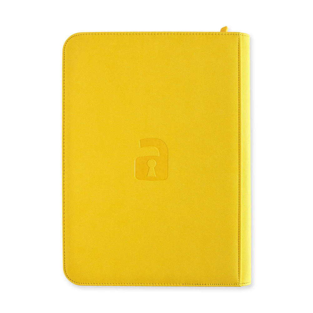 Vault X - 9-Pocket Exo-Tec® - Zip Binder - Yellow - My Store