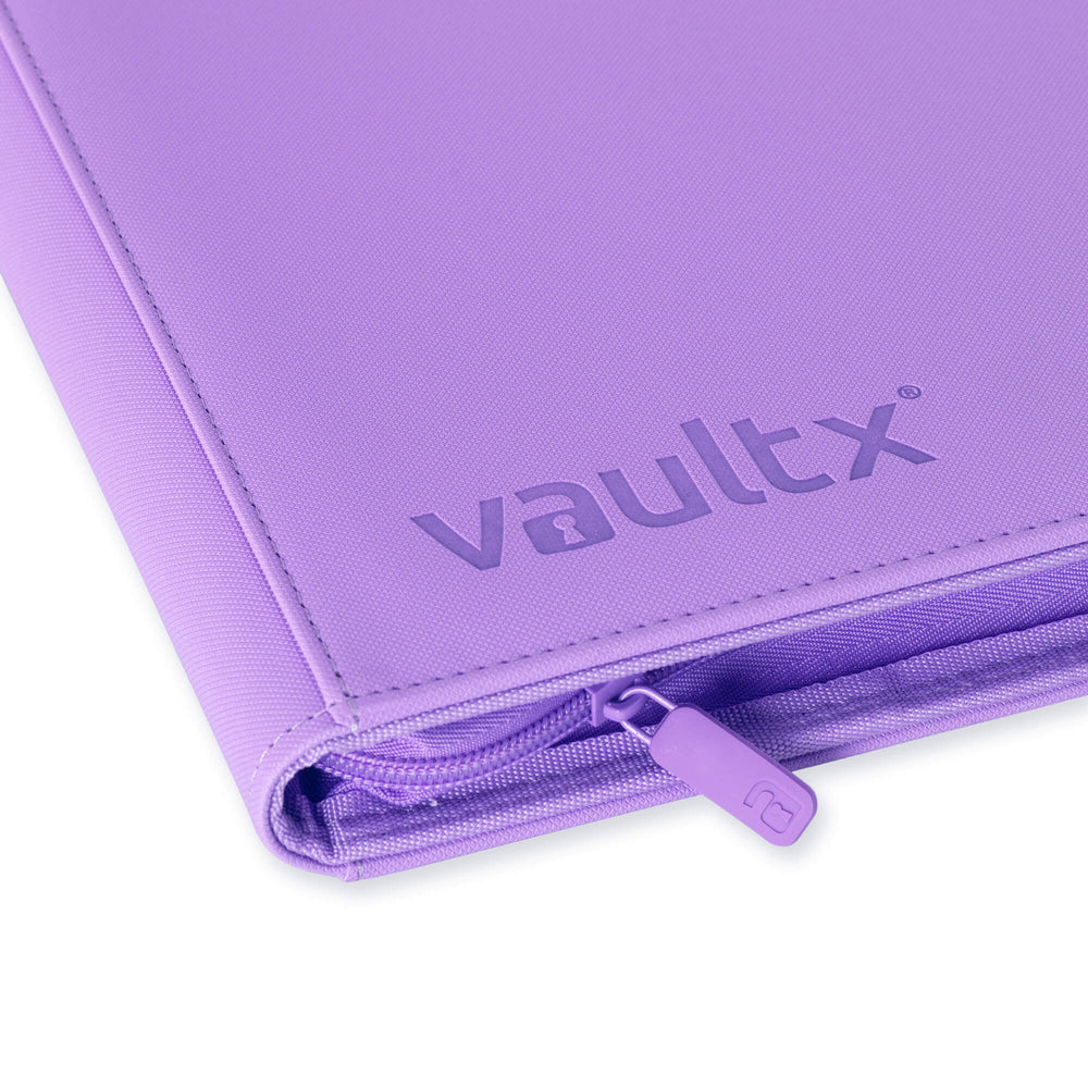 Vault X - 9-Pocket Exo-Tec® - Zip Binder - Just Purple - My Store