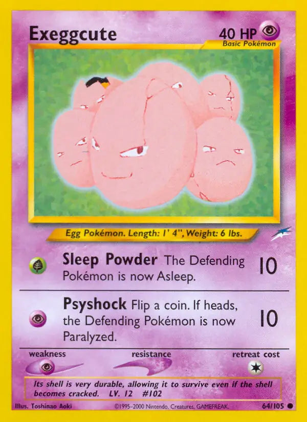 Pokémon Neo Destiny Non-Holo Singles