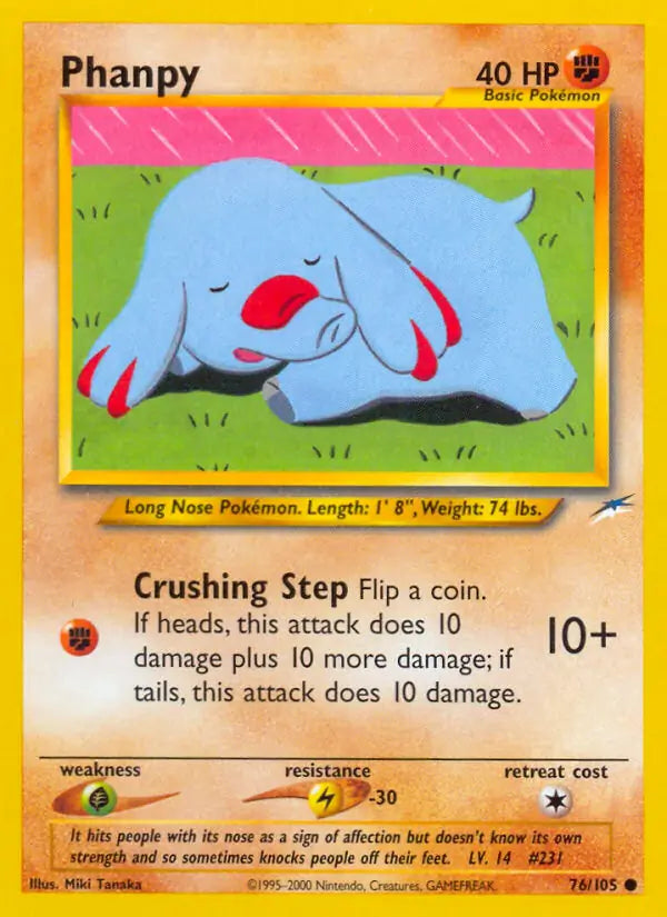 Pokémon Neo Destiny Non-Holo Singles