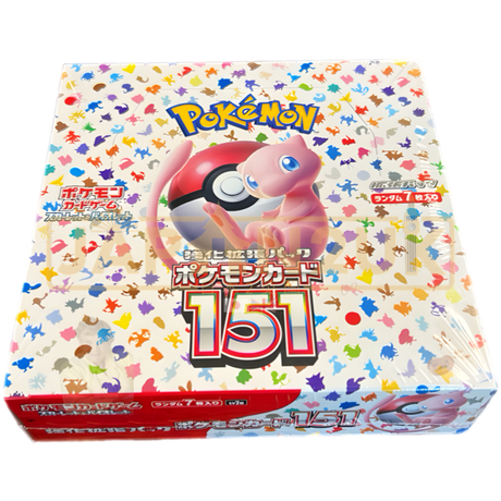 Pokemon 151 sv2a Japanese Booster Box - My Store