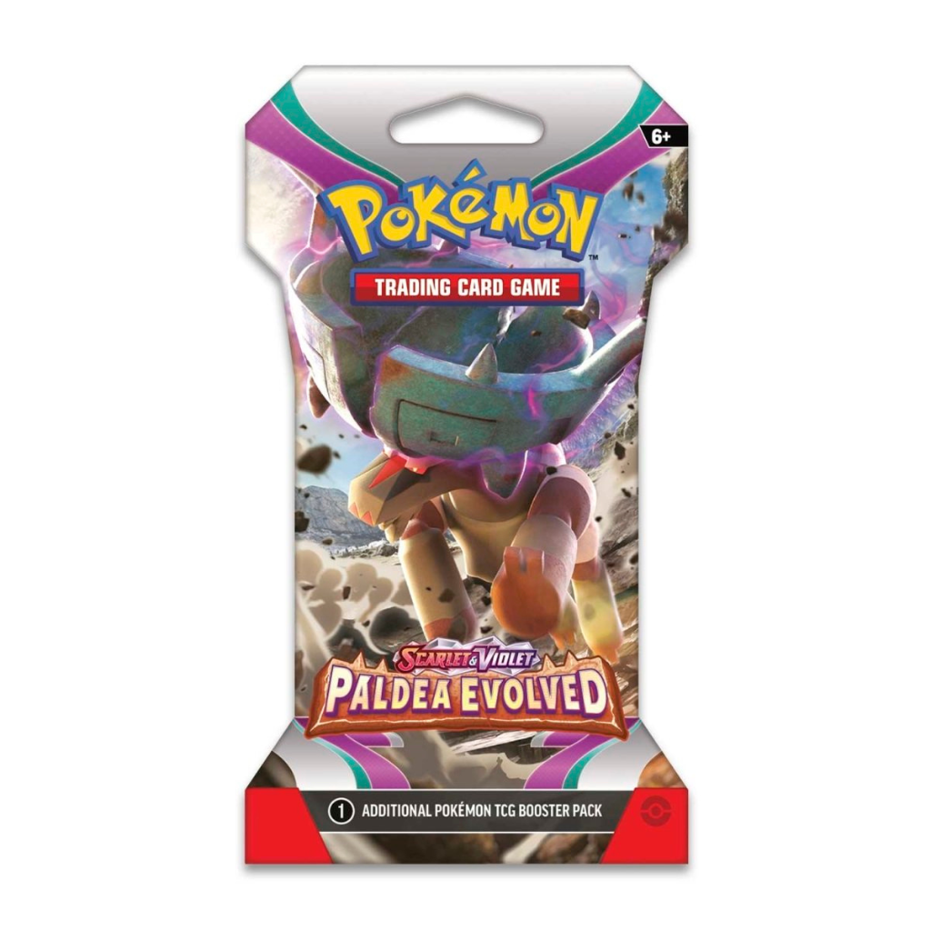 Pokémon TCG: Scarlet & Violet-Paldea Evolved Sleeved Booster Pack (10 Cards)