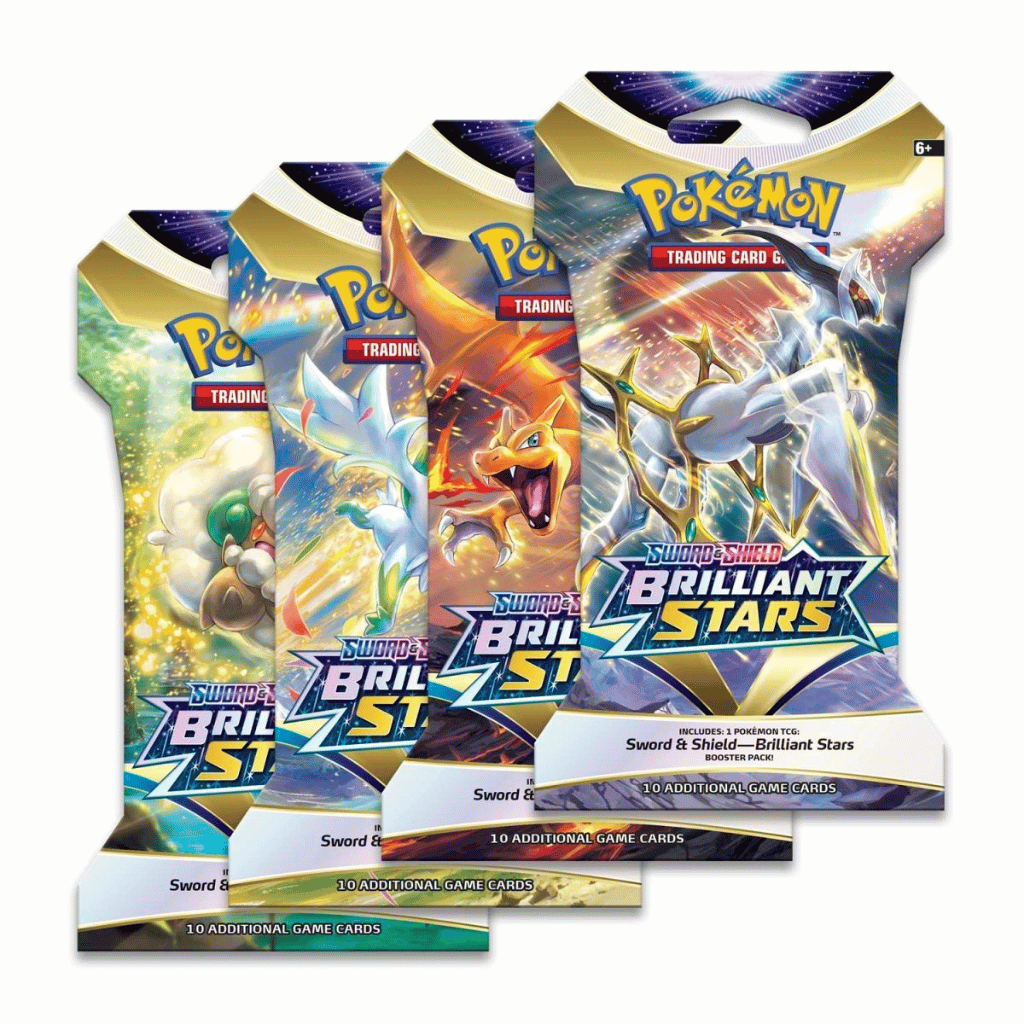 Pokémon - Sword & Shield - Brilliant Stars - Sleeved Booster Pack - Infinity TCG