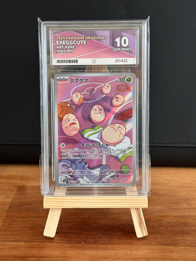 Exeggcute AR #065 ACE GEM MINT 10 - Infinity TCG