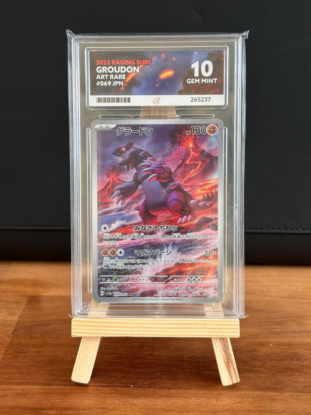 Groudon AR #069 ACE GEM MINT 10 - Infinity TCG