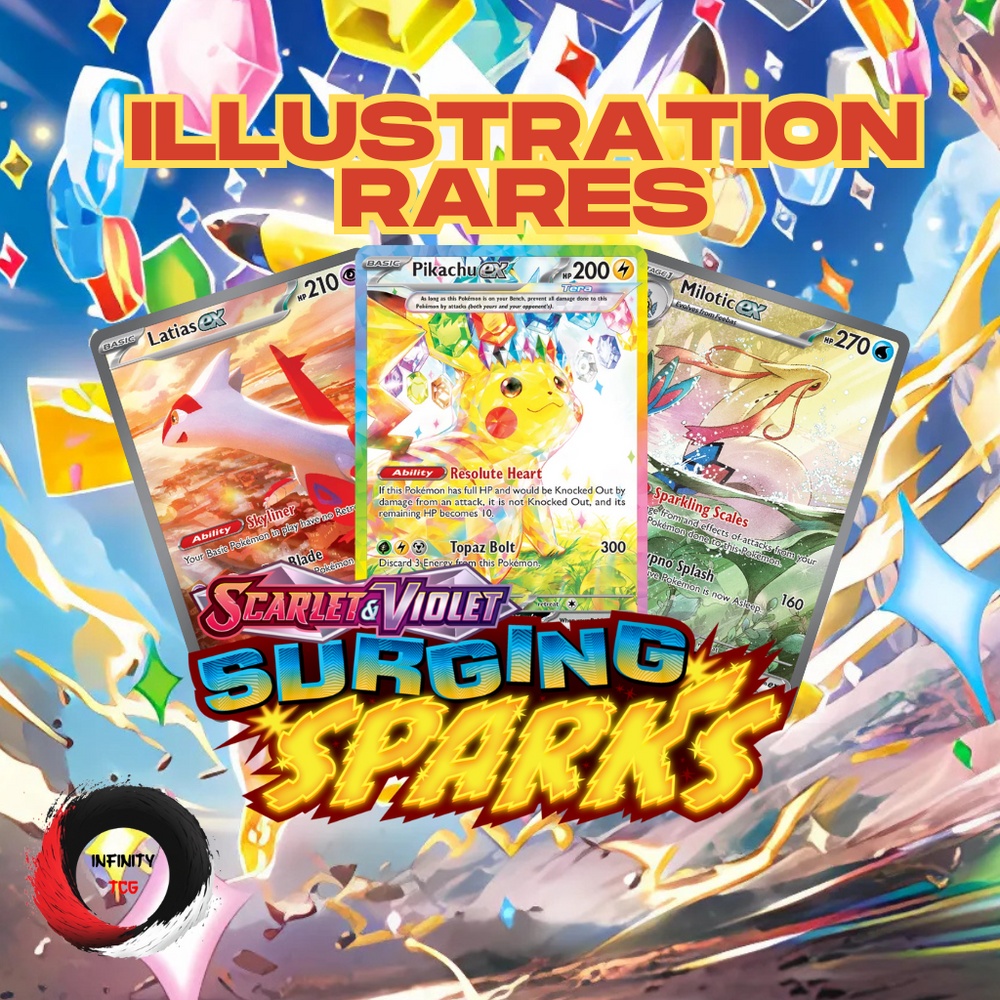 Pokémon - Scarlet & Violet - Surging Sparks - Illustration Rare Singles