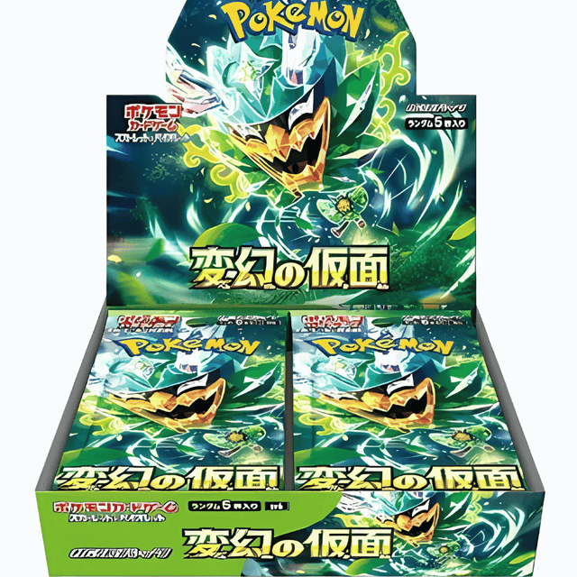 Pokemon Mask of Change sv6 Japanese Booster Box - My Store