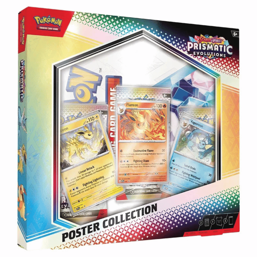 Pokémon - Scarlet & Violet - Prismatic Evolutions - Poster Collection - My Store