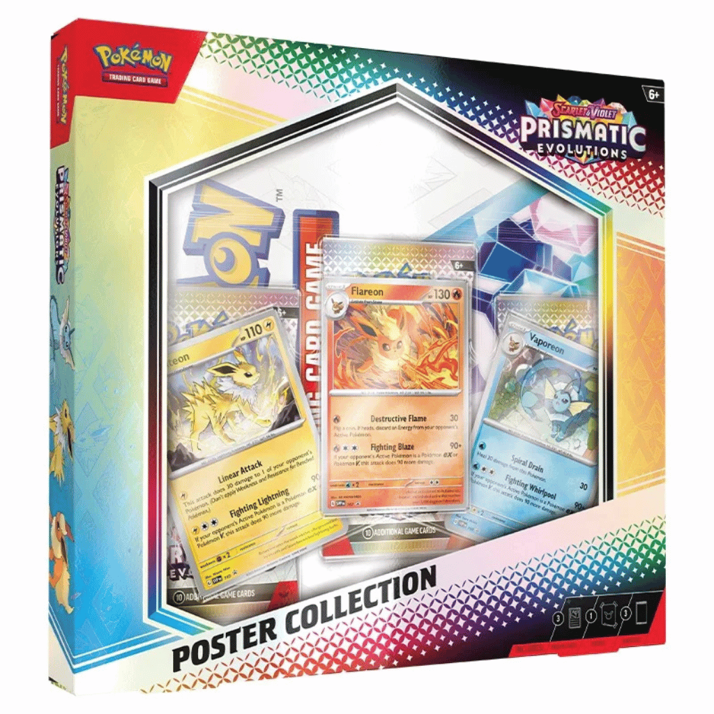 Pokémon - Scarlet & Violet - Prismatic Evolutions - Poster Collection - My Store