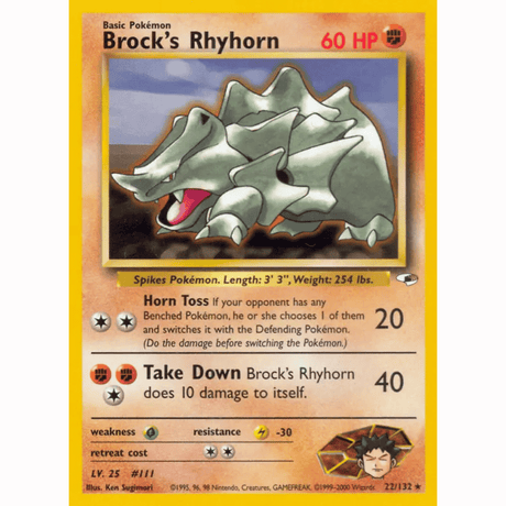 Pokémon - Gym Heroes - Non-Holo Singles