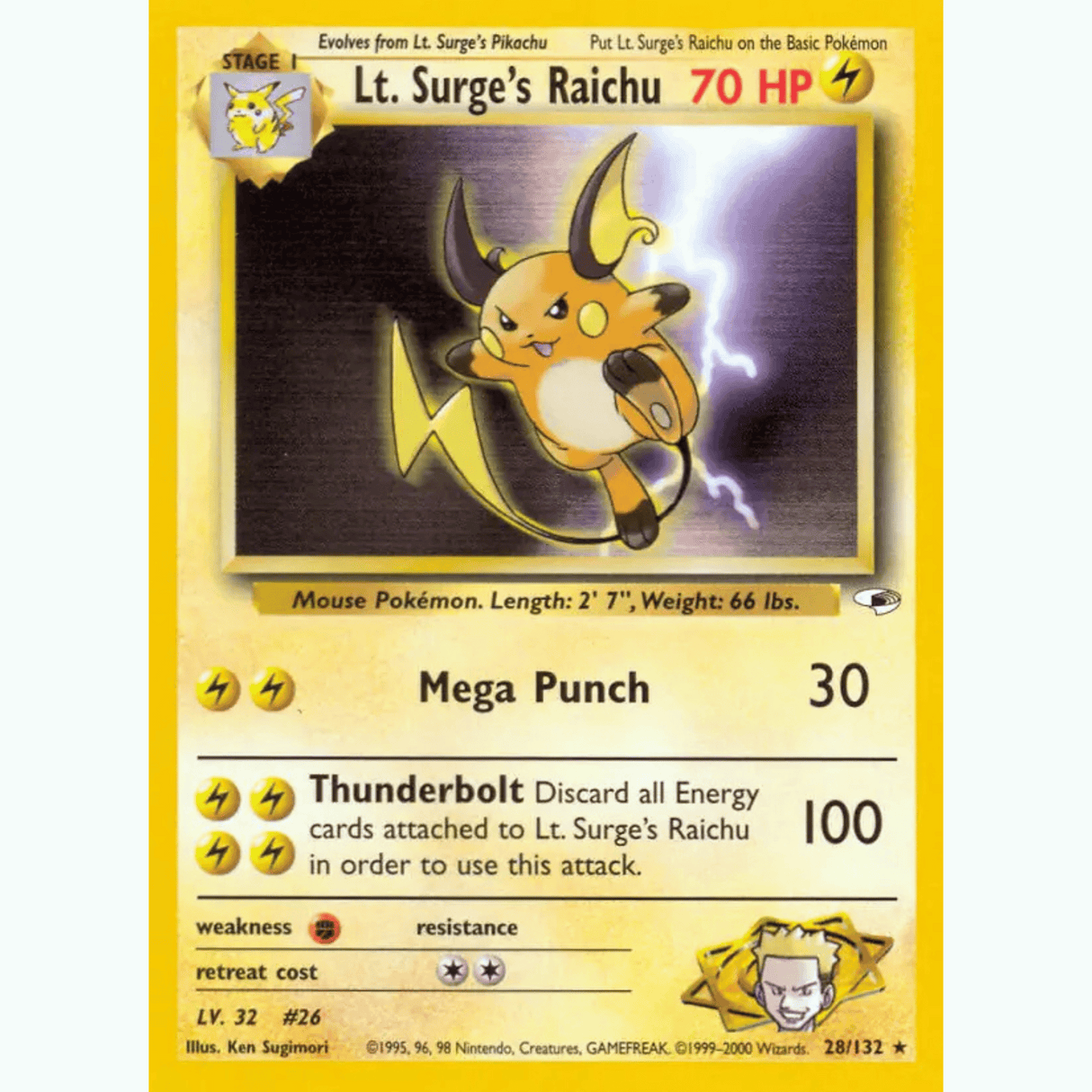 Pokémon - Gym Heroes - Non-Holo Singles