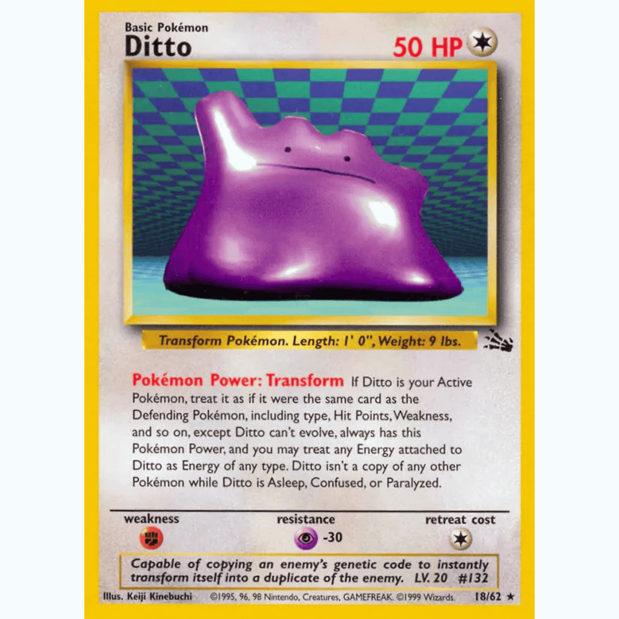 Pokémon - Fossil Non-Holo - Singles