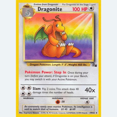 Pokémon - Fossil Non-Holo - Singles