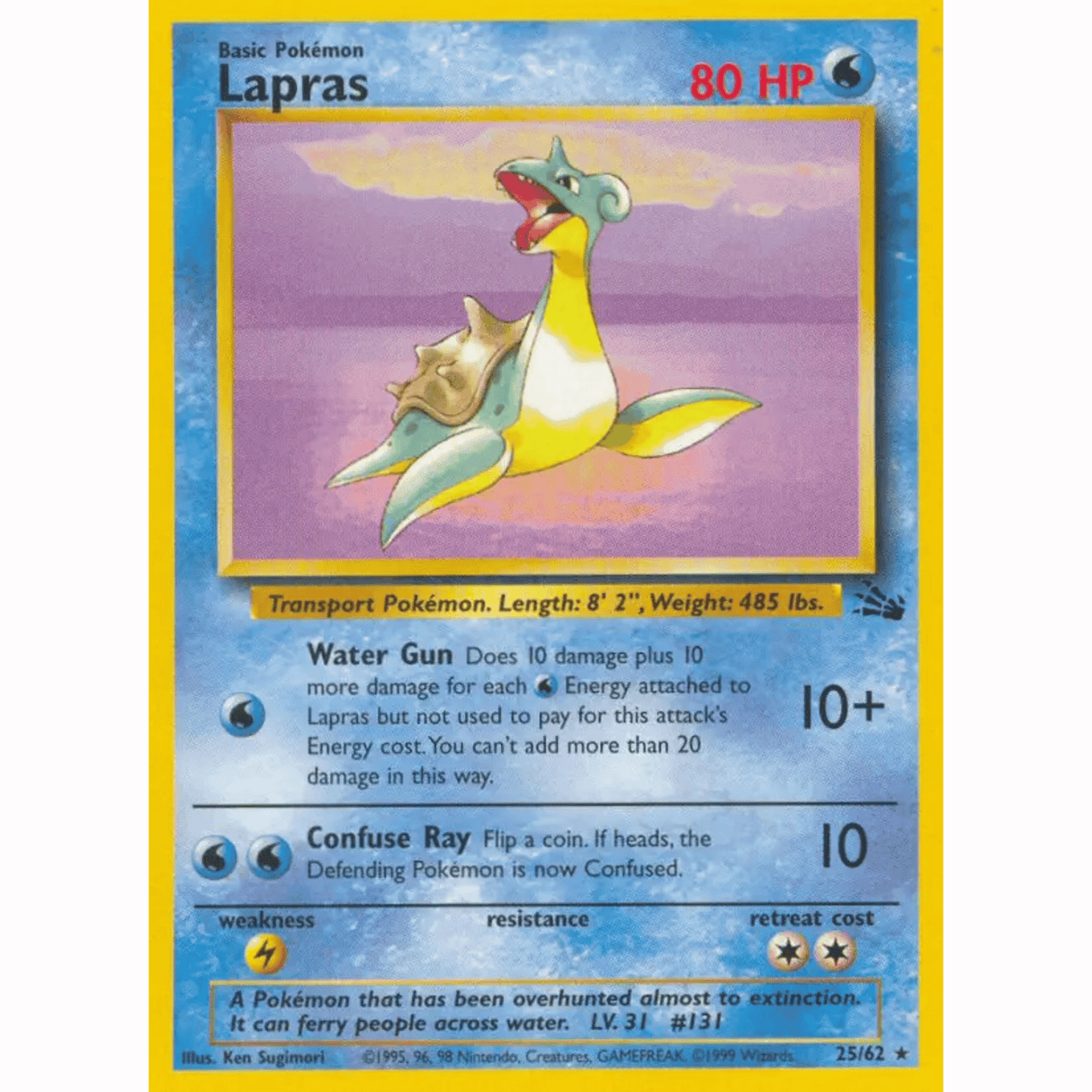 Pokémon - Fossil Non-Holo - Singles