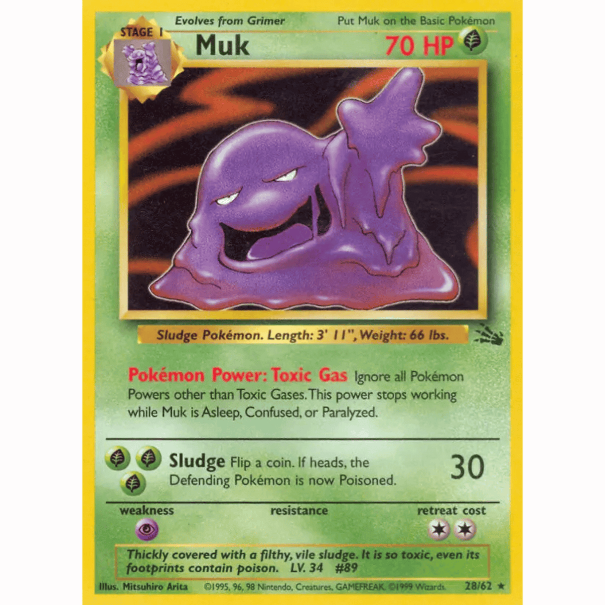 Pokémon - Fossil Non-Holo - Singles