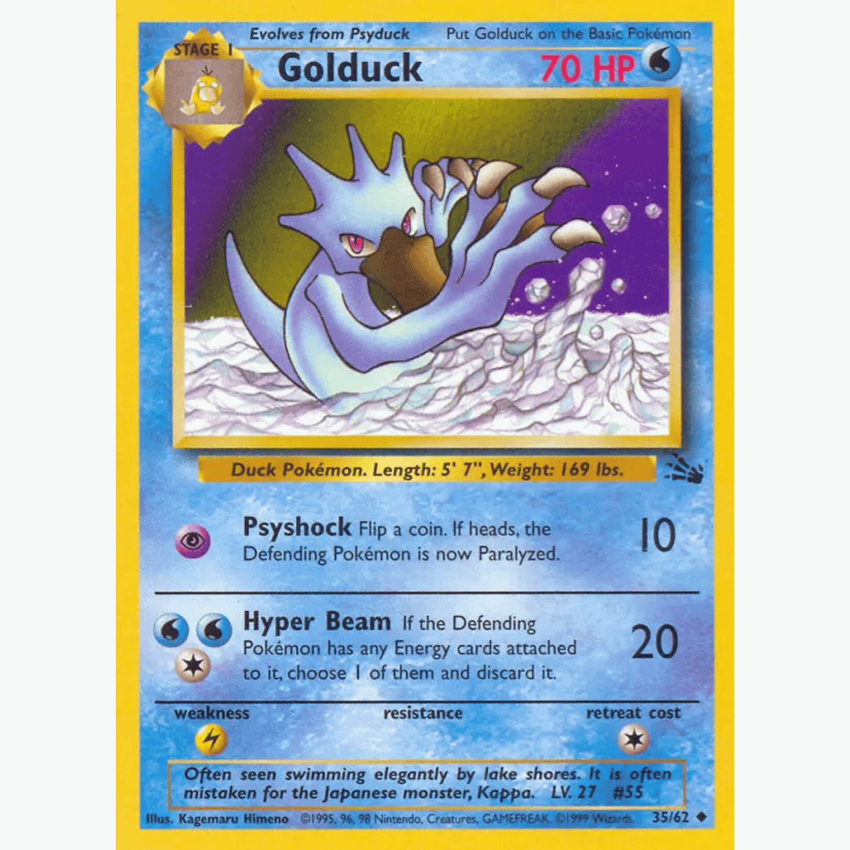 Pokémon - Fossil Non-Holo - Singles