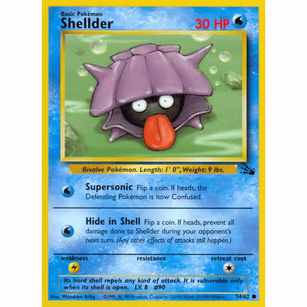 Pokémon - Fossil Non-Holo - Singles