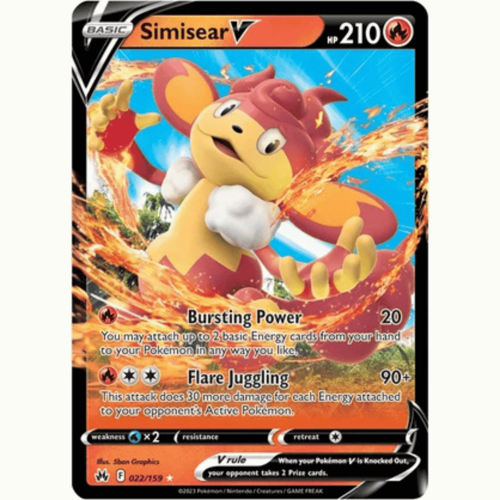 Pokémon - Sword & Shield - Crown Zenith - V/Vstar/Vmax/Trainer/Holo Energy Singles