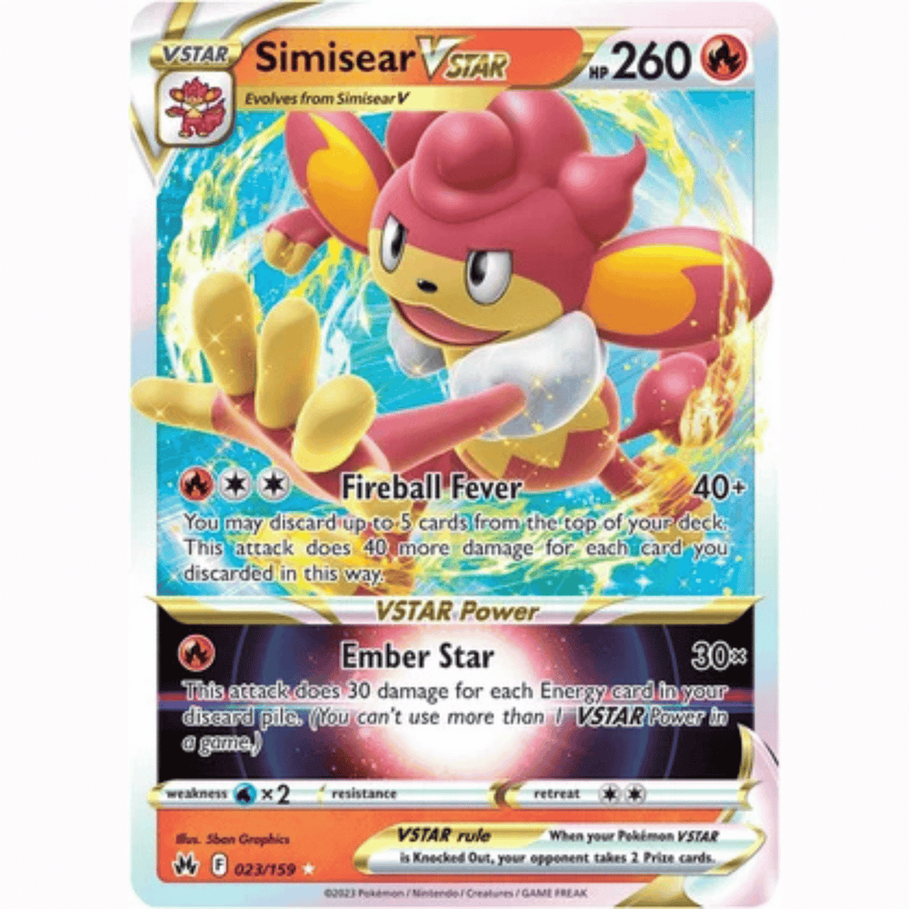 Pokémon - Sword & Shield - Crown Zenith - V/Vstar/Vmax/Trainer/Holo Energy Singles