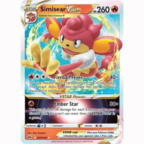 Pokémon - Sword & Shield - Crown Zenith - V/Vstar/Vmax/Trainer/Holo Energy Singles