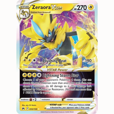 Pokémon - Sword & Shield - Crown Zenith - V/Vstar/Vmax/Trainer/Holo Energy Singles