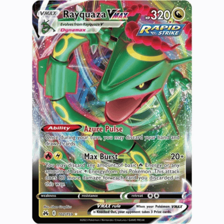 Pokémon - Sword & Shield - Crown Zenith - V/Vstar/Vmax/Trainer/Holo Energy Singles