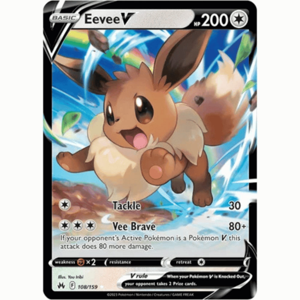 Pokémon - Sword & Shield - Crown Zenith - V/Vstar/Vmax/Trainer/Holo Energy Singles