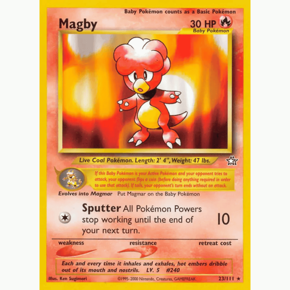 Pokémon - Neo Genesis - Non-Holo Singles