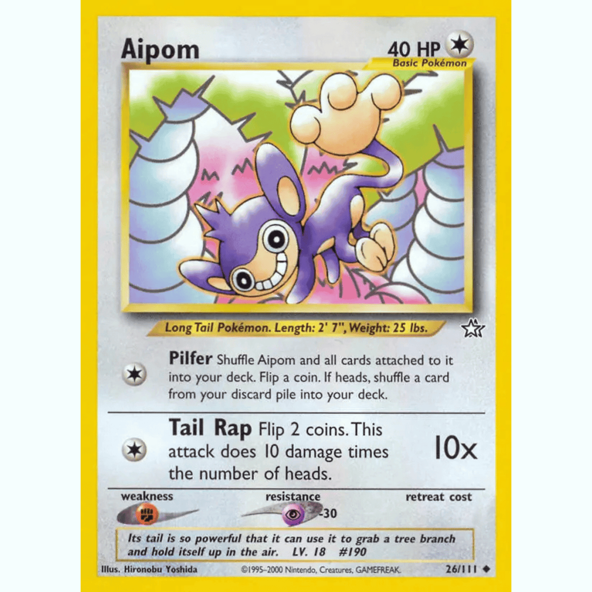 Pokémon - Neo Genesis - Non-Holo Singles