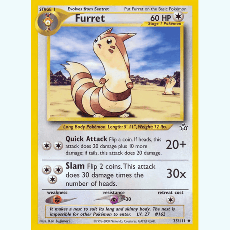 Pokémon - Neo Genesis - Non-Holo Singles