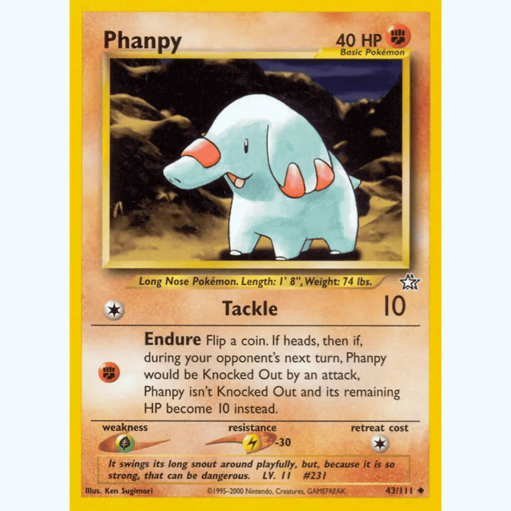 Pokémon - Neo Genesis - Non-Holo Singles