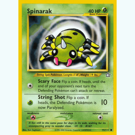 Pokémon - Neo Genesis - Non-Holo Singles