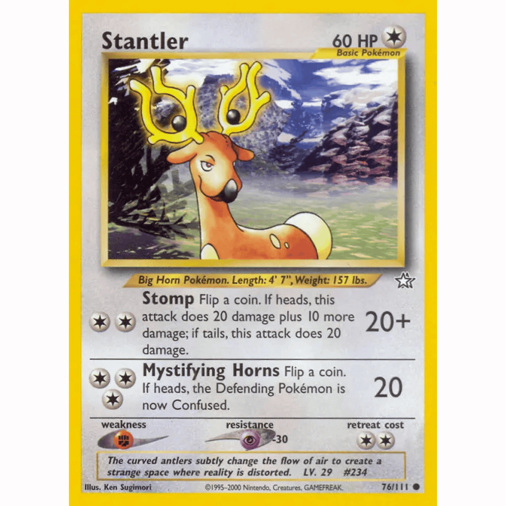 Pokémon - Neo Genesis - Non-Holo Singles