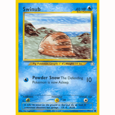 Pokémon - Neo Genesis - Non-Holo Singles