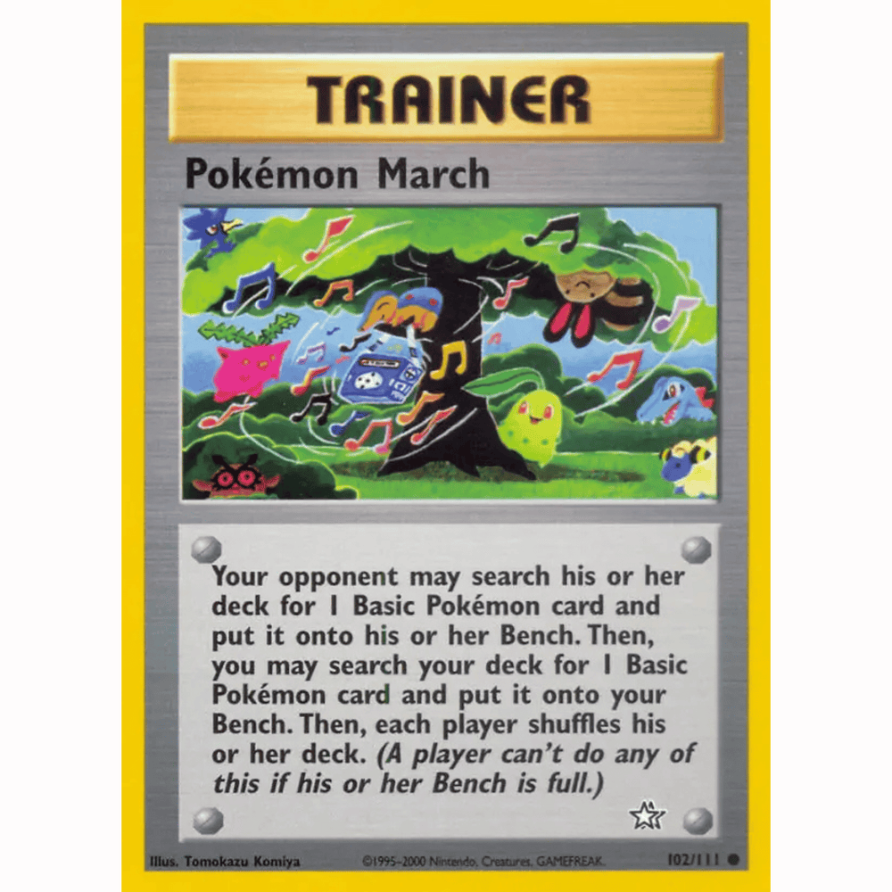 Pokémon - Neo Genesis - Non-Holo Singles