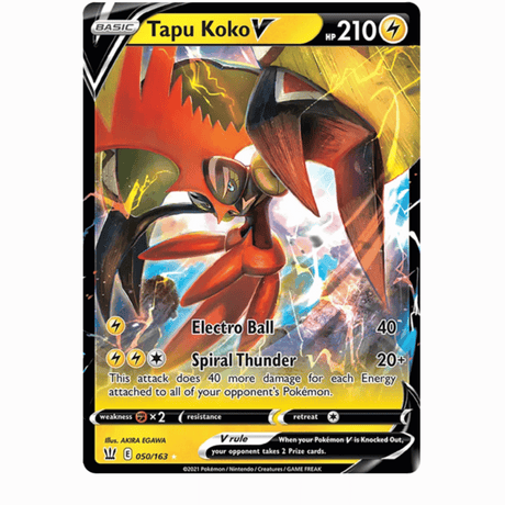 Pokémon - Sword & Shields - Battle Styles - V/VMAX/UR/SR/Rainbow Singles