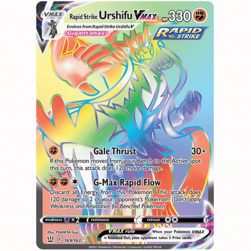 Pokémon - Sword & Shields - Battle Styles - V/VMAX/UR/SR/Rainbow Singles