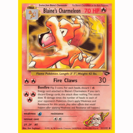 Pokémon - Gym Challenge - Non-Holo Common/Uncommon Singles