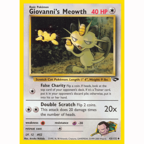 Pokémon - Gym Challenge - Non-Holo Common/Uncommon Singles