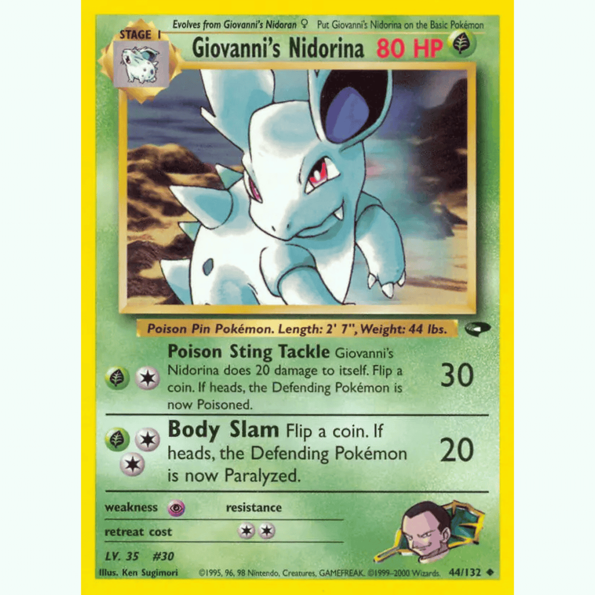 Pokémon - Gym Challenge - Non-Holo Common/Uncommon Singles