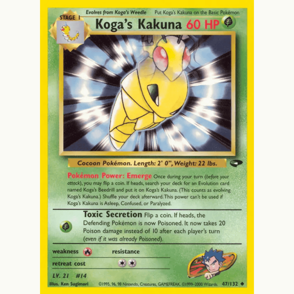 Pokémon - Gym Challenge - Non-Holo Common/Uncommon Singles