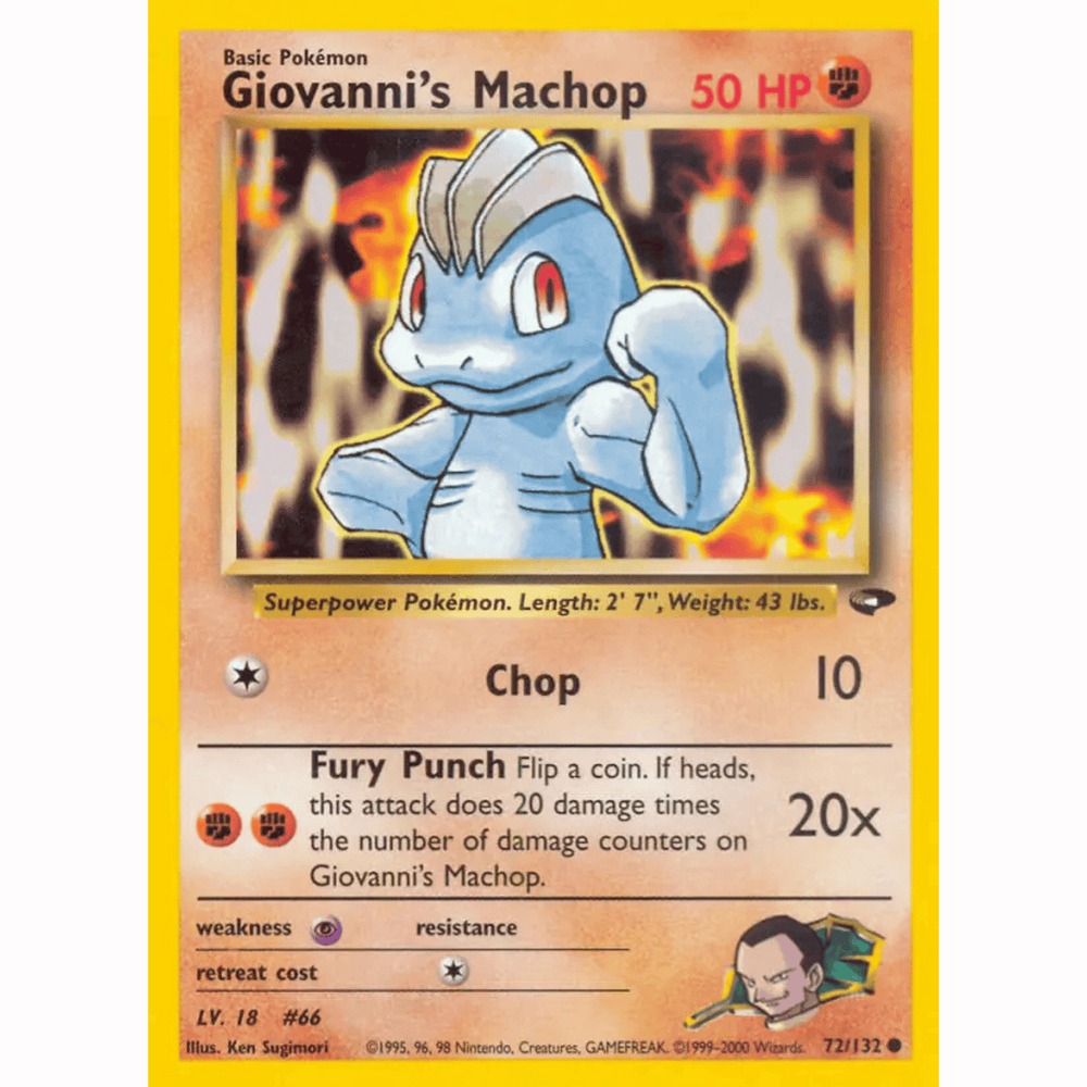 Pokémon - Gym Challenge - Non-Holo Common/Uncommon Singles