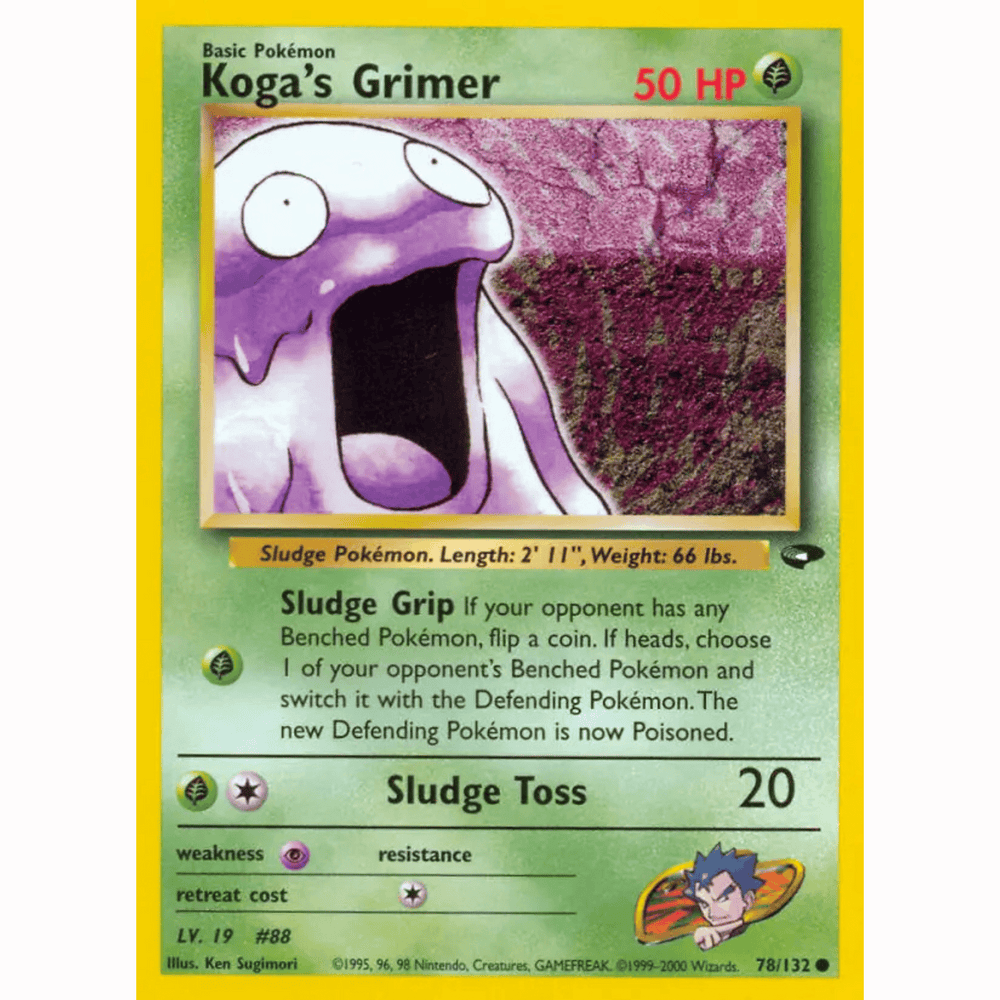 Pokémon - Gym Challenge - Non-Holo Common/Uncommon Singles