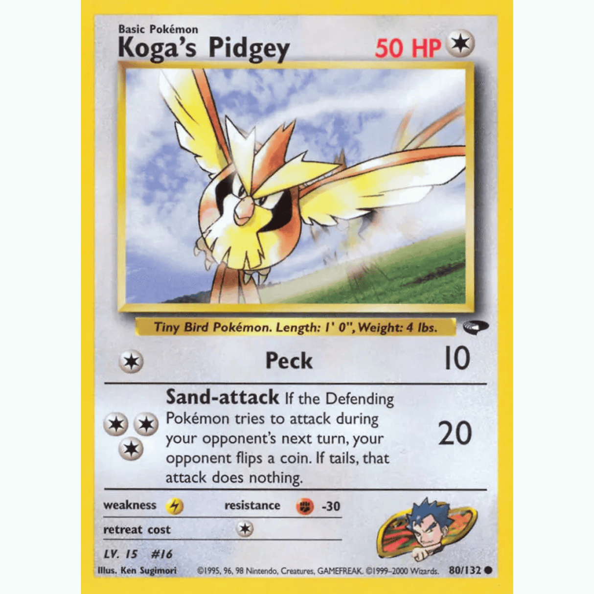 Pokémon - Gym Challenge - Non-Holo Common/Uncommon Singles