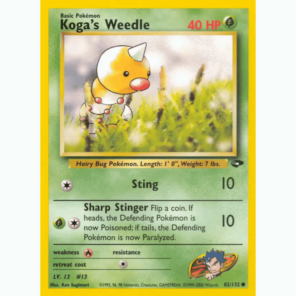 Pokémon - Gym Challenge - Non-Holo Common/Uncommon Singles