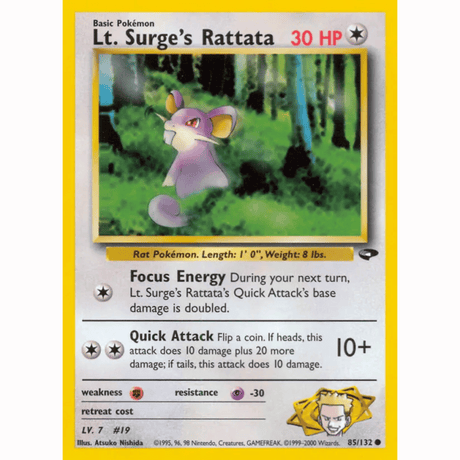 Pokémon - Gym Challenge - Non-Holo Common/Uncommon Singles