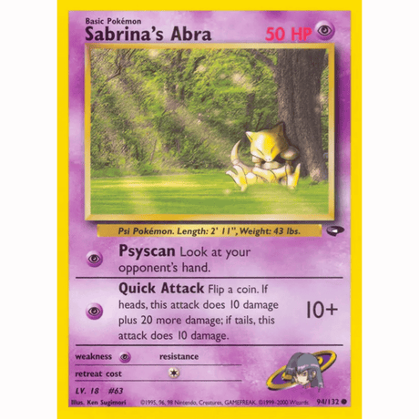 Pokémon - Gym Challenge - Non-Holo Common/Uncommon Singles