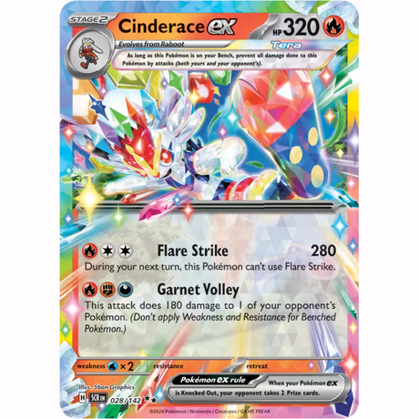 Pokémon - Scarlet & Violet - Stellar Crown - EX & EX Full Art Singles